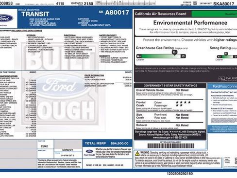 New 2025 Ford Transit 350 148 High Roof Extended DRW image 9