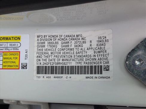 Used 2024 Honda Civic Sport image 15