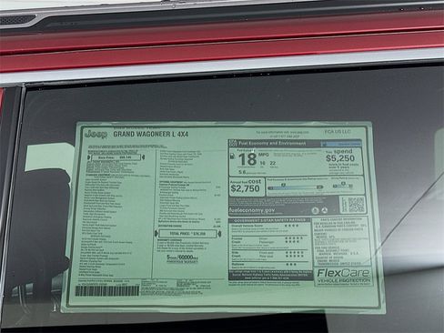 New 2026 Jeep Grand Wagoneer L image 21