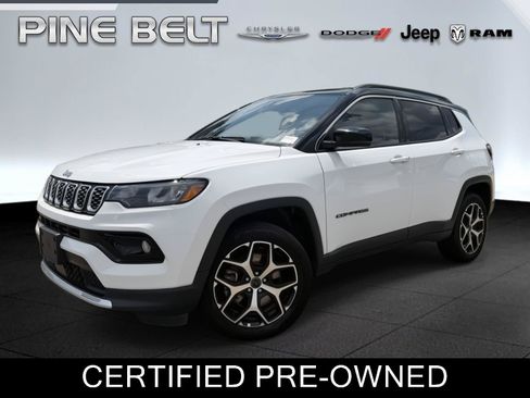 Certified 2025 Jeep Compass Limited AWD/4WD image 1