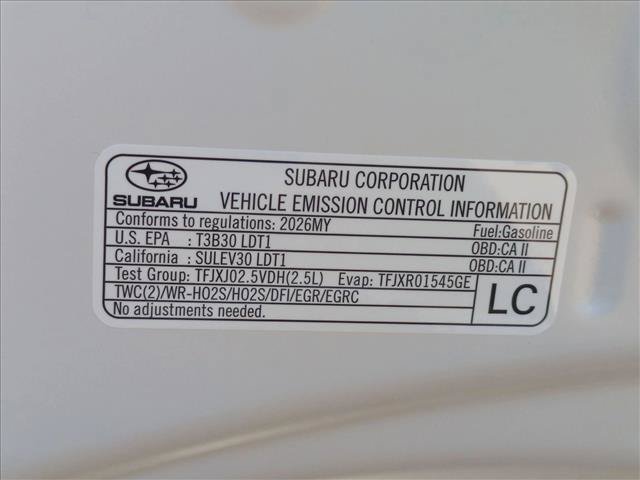 New 2026 Subaru Crosstrek 2.5i Wilderness w/ Crosstrek Mirror Package AWD/4WD image 19