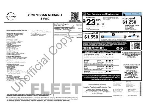 Used 2023 Nissan Murano S image 25