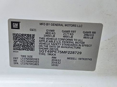 Used 2021 GMC Sierra 2500 AT4 w/ AT4 Premium Plus Package image 66