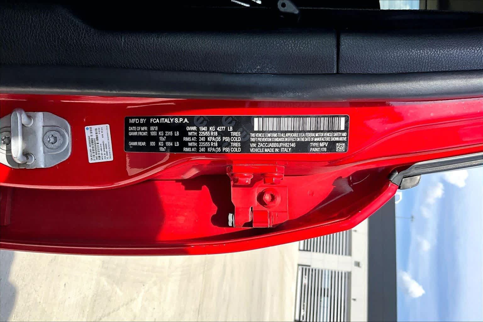Used 2018 Jeep Renegade Altitude FWD image 30