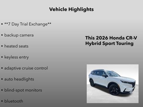 New 2026 Honda CR-V Sport Touring image 5