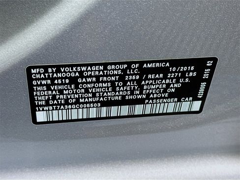 Used 2016 Volkswagen Passat 1.8T SE image 33