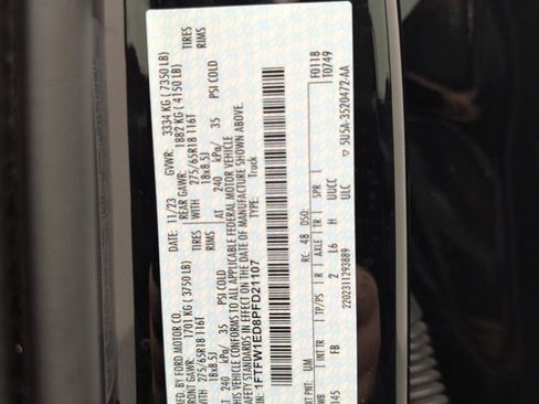 Certified 2023 Ford F150 XLT w/ Equipment Group 302A High image 47