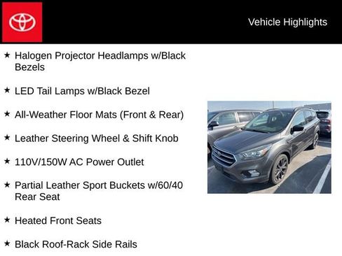 Used 2017 Ford Escape SE w/ SE Sport Appearance Package AWD/4WD image 16