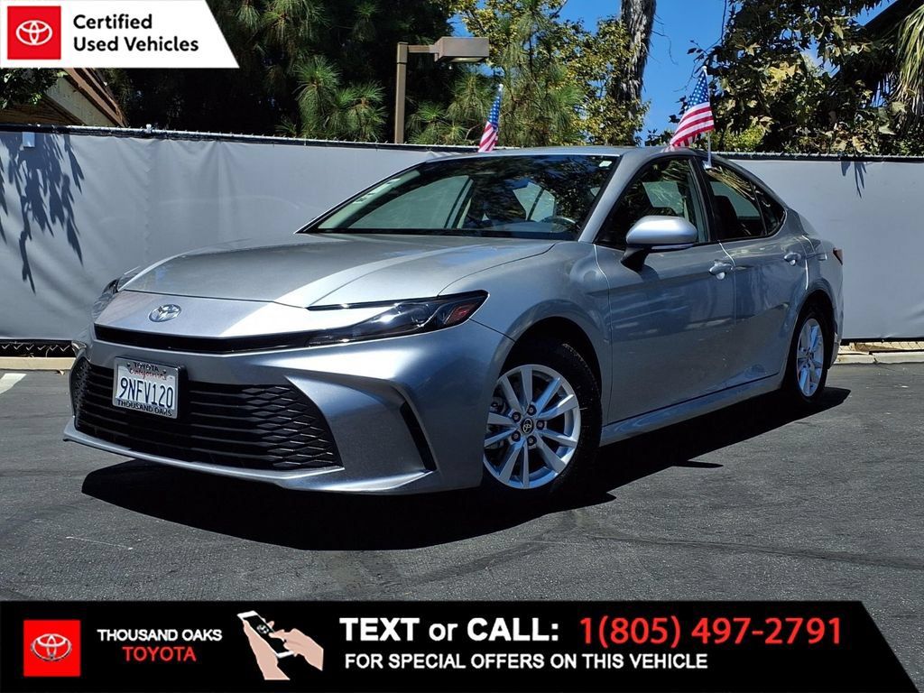 Certified 2025 Toyota Camry LE FWD image 1