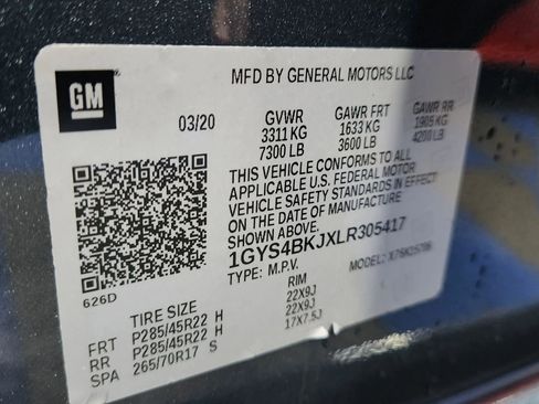 Used 2020 Cadillac Escalade Luxury image 64