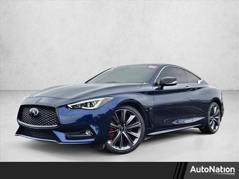 Used 2022 INFINITI Q60 Red Sport 400 image 1