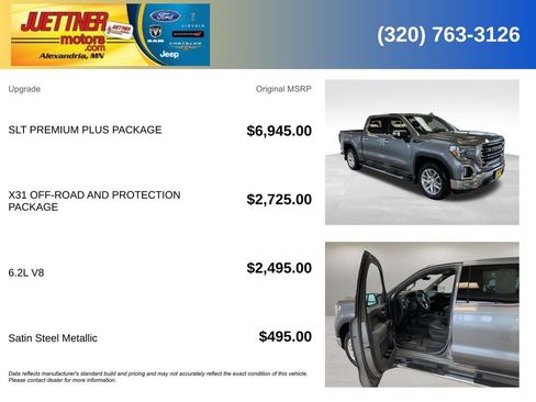 Used 2022 GMC Sierra 1500 SLT w/ SLT Premium Plus Package AWD/4WD image 5