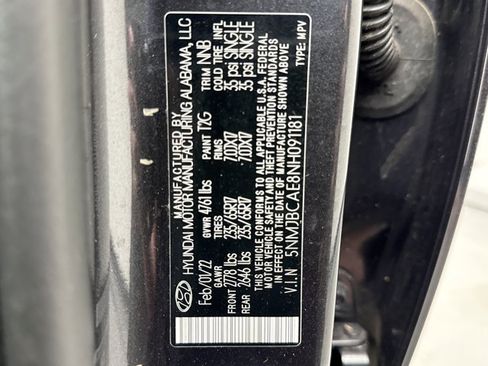 Used 2022 Hyundai Tucson SEL AWD/4WD image 21
