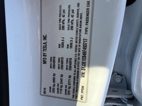 Used 2019 Tesla Model 3 Long Range AWD/4WD image 27