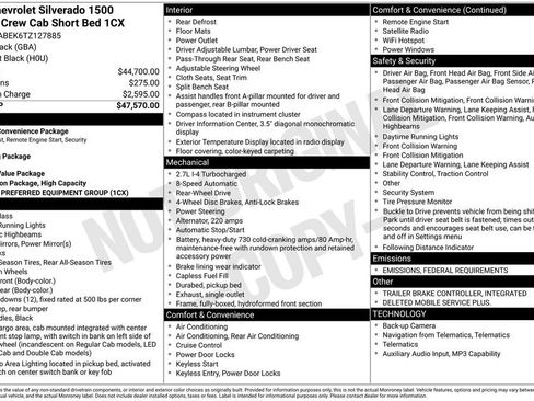 New 2026 Chevrolet Silverado 1500 Custom image 6