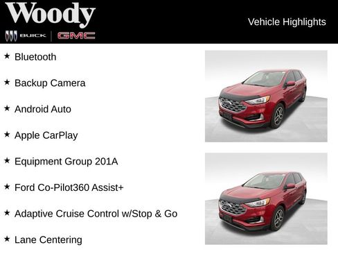 Used 2022 Ford Edge SEL AWD/4WD image 3