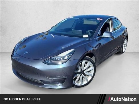 Used 2020 Tesla Model 3 Long Range AWD/4WD image 1