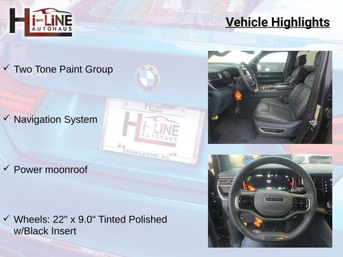 Used 2024 Jeep Grand Wagoneer L Series III w/ Quick Order Packagew 28T AWD/4WD image 22