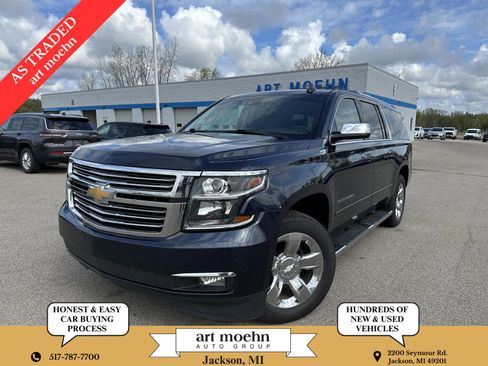 Used 2019 Chevrolet Suburban Premier w/ Max Trailering Package AWD/4WD image 1
