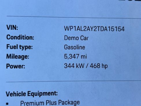 Certified 2026 Porsche Cayenne S AWD/4WD image 27