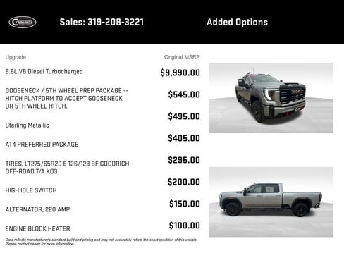 Used 2025 GMC Sierra 2500 AT4 image 2