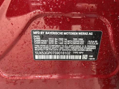 Certified 2025 BMW X3 xDrive30i image 34