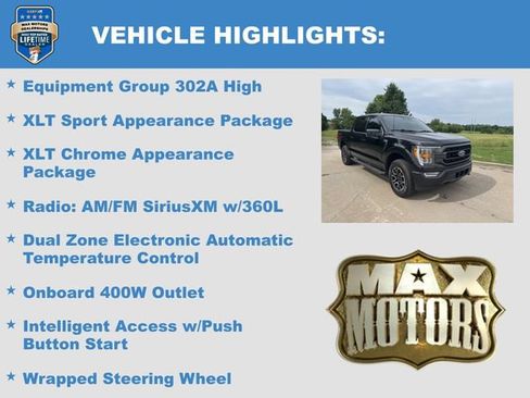 Used 2023 Ford F150 XLT w/ Equipment Group 302A High AWD/4WD image 6