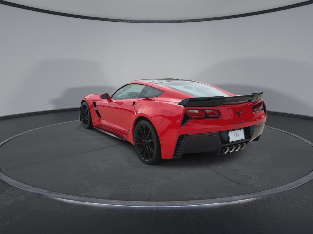 Used 2019 Chevrolet Corvette Grand Sport w/ Carbon Flash Badge Package RWD image 2