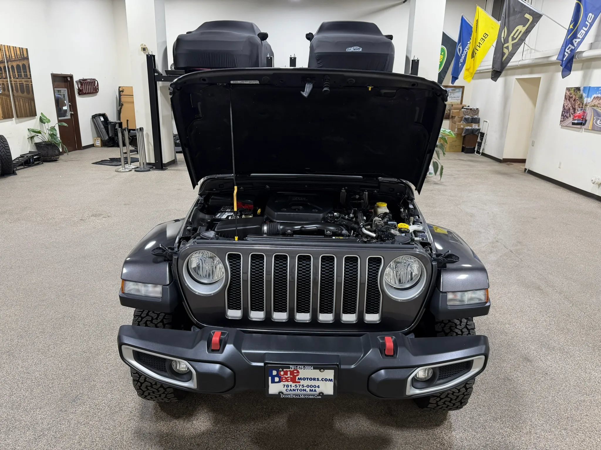 Used 2020 Jeep Wrangler Unlimited Sahara w/ Uconnect 4C Nav & Sound Group AWD/4WD image 58