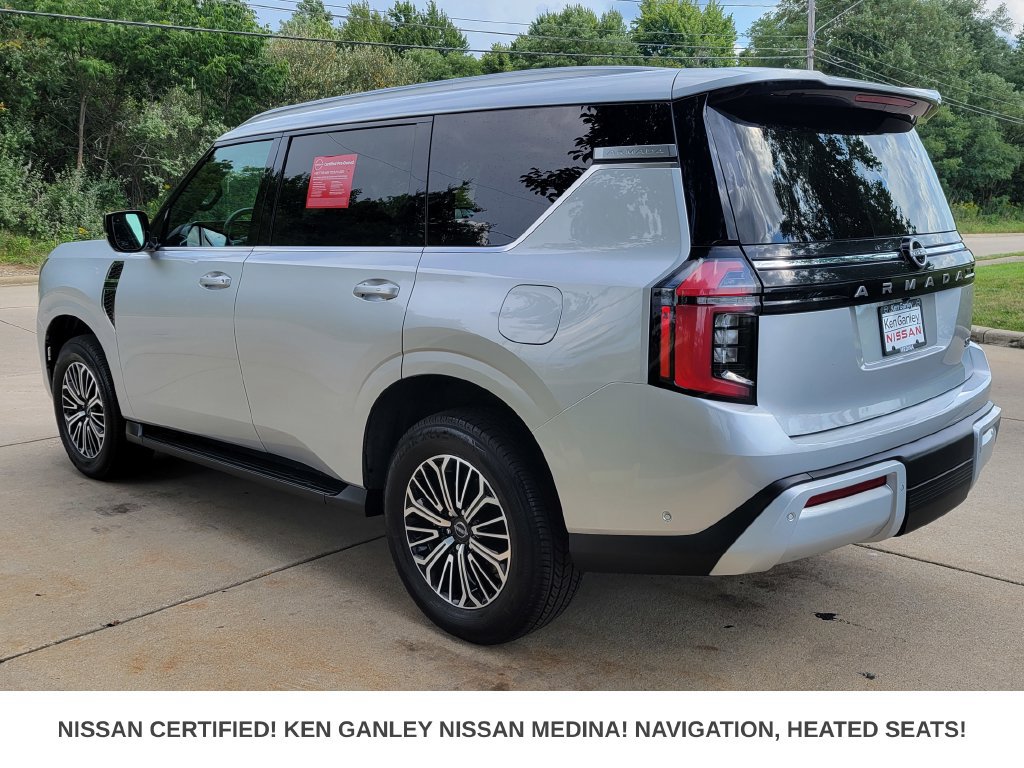 Certified 2025 Nissan Armada SL w/ Captain's Chari Seat Package AWD/4WD image 5