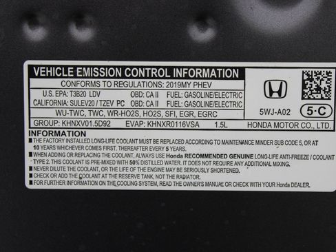 Used 2019 Honda Clarity Plug-In Hybrid image 41