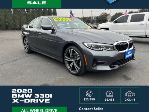 Used 2020 BMW 330i xDrive 330i xDrive AWD 4dr Sedan w/ Premium Package image 1