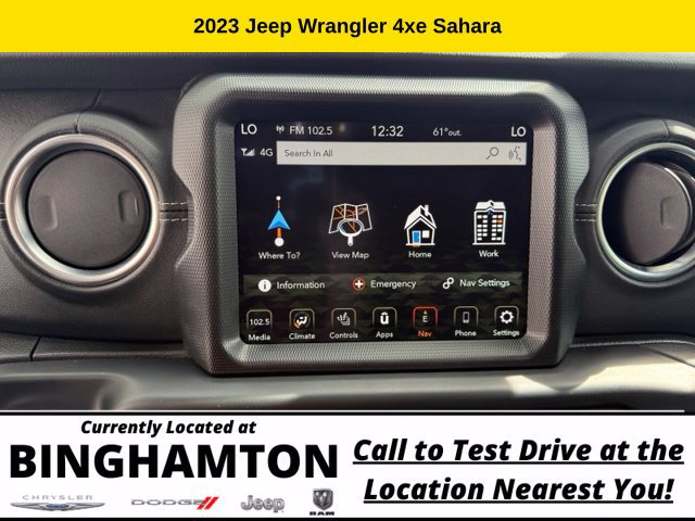 Used 2023 Jeep Wrangler Unlimited Sahara w/ Dual Top Group AWD/4WD image 16