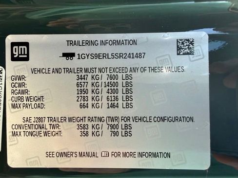 Used 2025 Cadillac Escalade Sport w/ LPO, Floor Liner Package AWD/4WD image 54