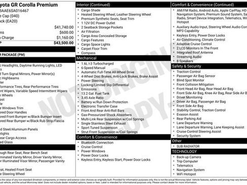 Certified 2025 Toyota Corolla GR AWD/4WD image 29