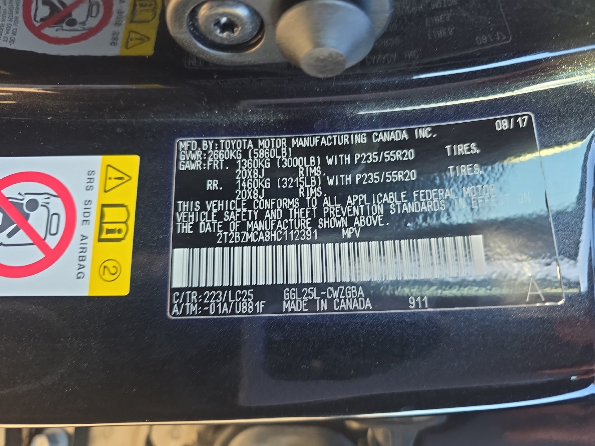 Used 2017 Lexus RX 350 F Sport w/ Accessory Package AWD/4WD image 34