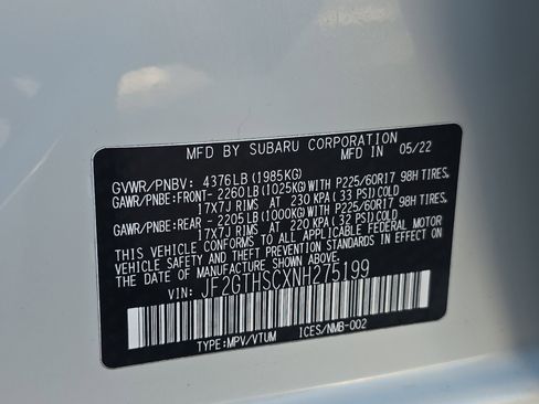 Used 2022 Subaru Crosstrek 2.5i Sport w/ Moonroof Package image 33