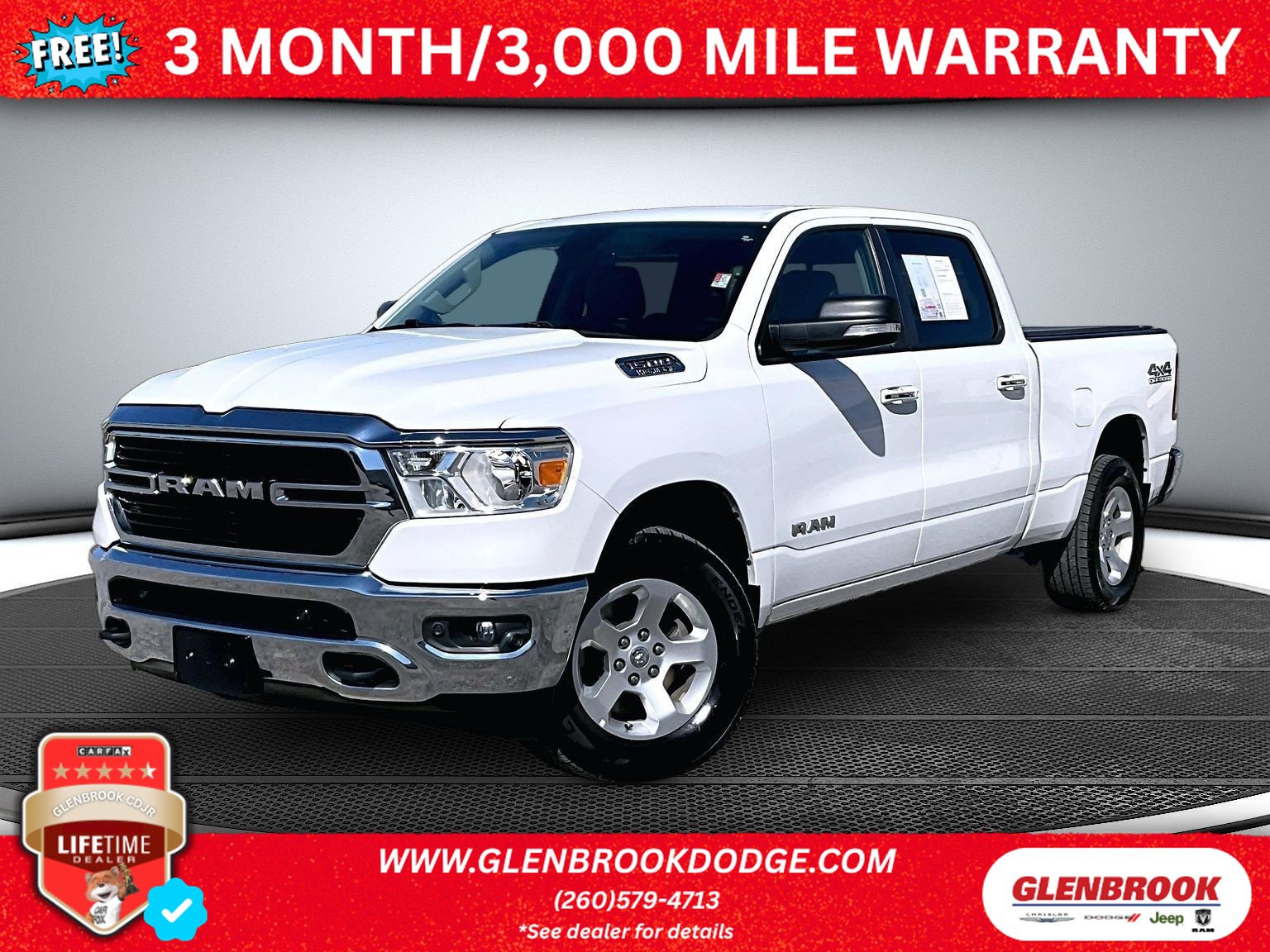 Used 2020 RAM 1500 Big Horn AWD/4WD image 1