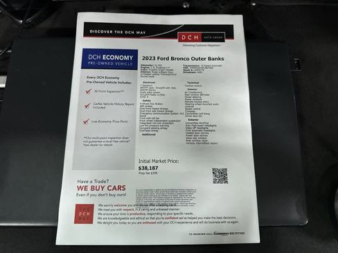 Used 2023 Ford Bronco Outer Banks image 13