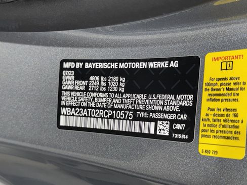 Used 2024 BMW 430i Convertible w/ Premium Package image 35