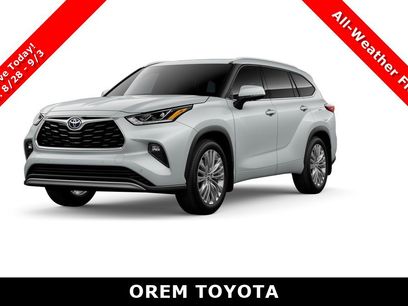 New 2026 Toyota Highlander Platinum