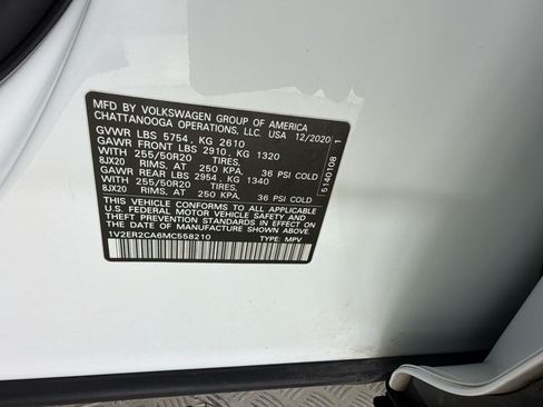 Used 2021 Volkswagen Atlas SEL FWD image 25