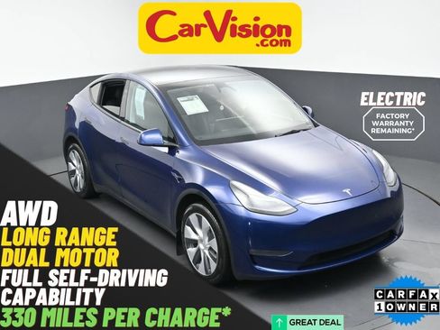 Used 2023 Tesla Model Y Long Range AWD/4WD image 1