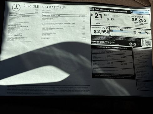 New 2026 Mercedes-Benz GLE 450 4MATIC image 33