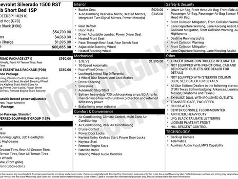 Used 2023 Chevrolet Silverado 1500 RST w/ Z71 Off-Road Package image 41