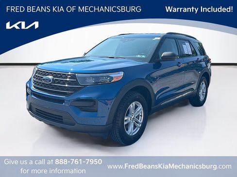 Used 2022 Ford Explorer XLT AWD/4WD image 3
