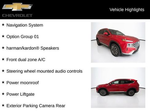 Used 2023 Hyundai Santa Fe Limited AWD/4WD image 5