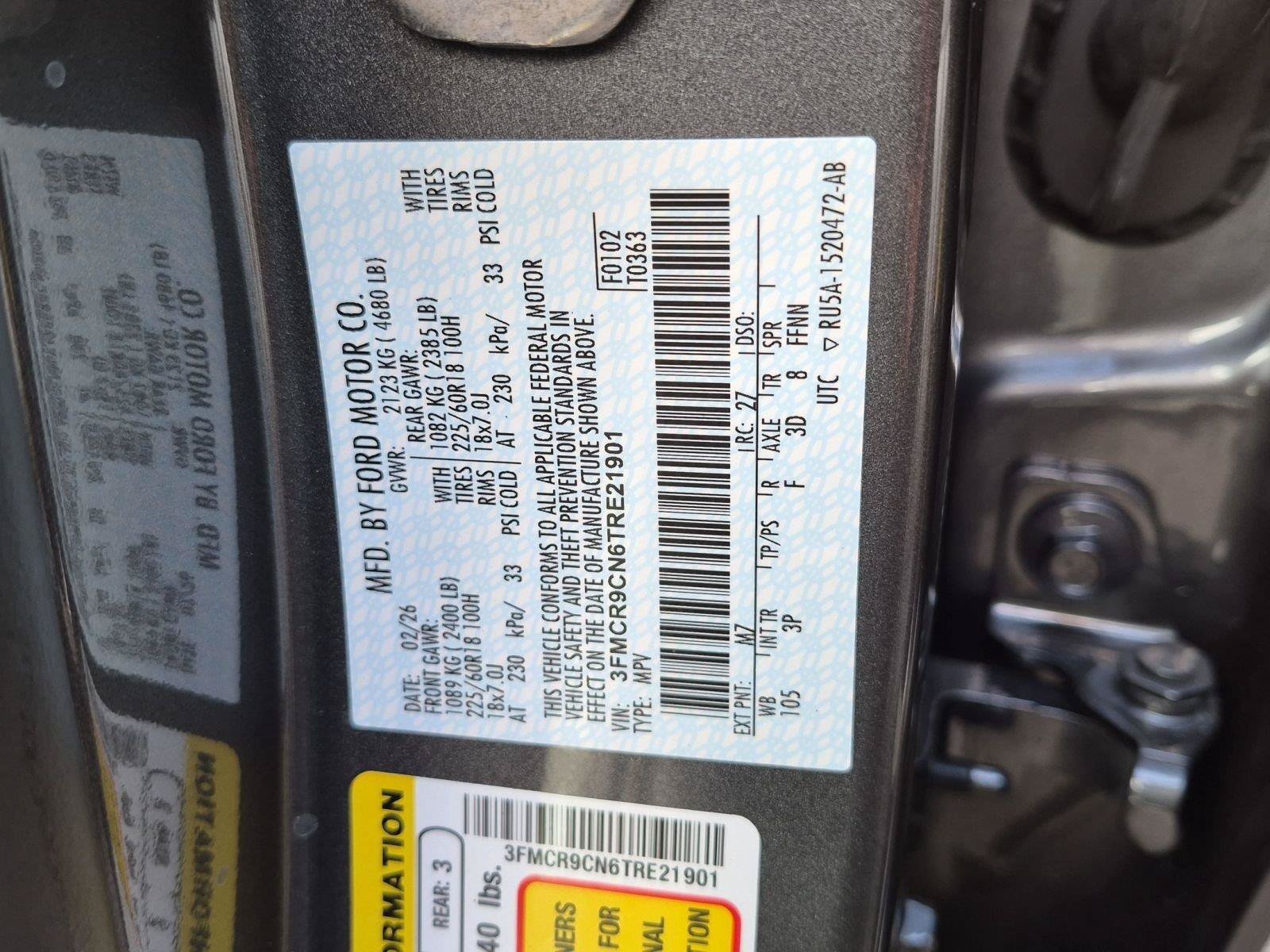 Used 2026 Ford Bronco Sport Outer Banks w/ Outer Banks Tech Package+ AWD/4WD image 10