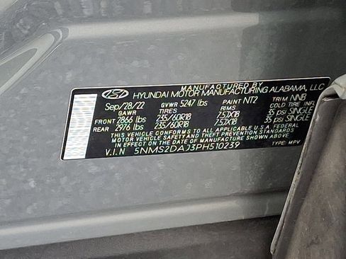 Certified 2023 Hyundai Santa Fe SEL image 28