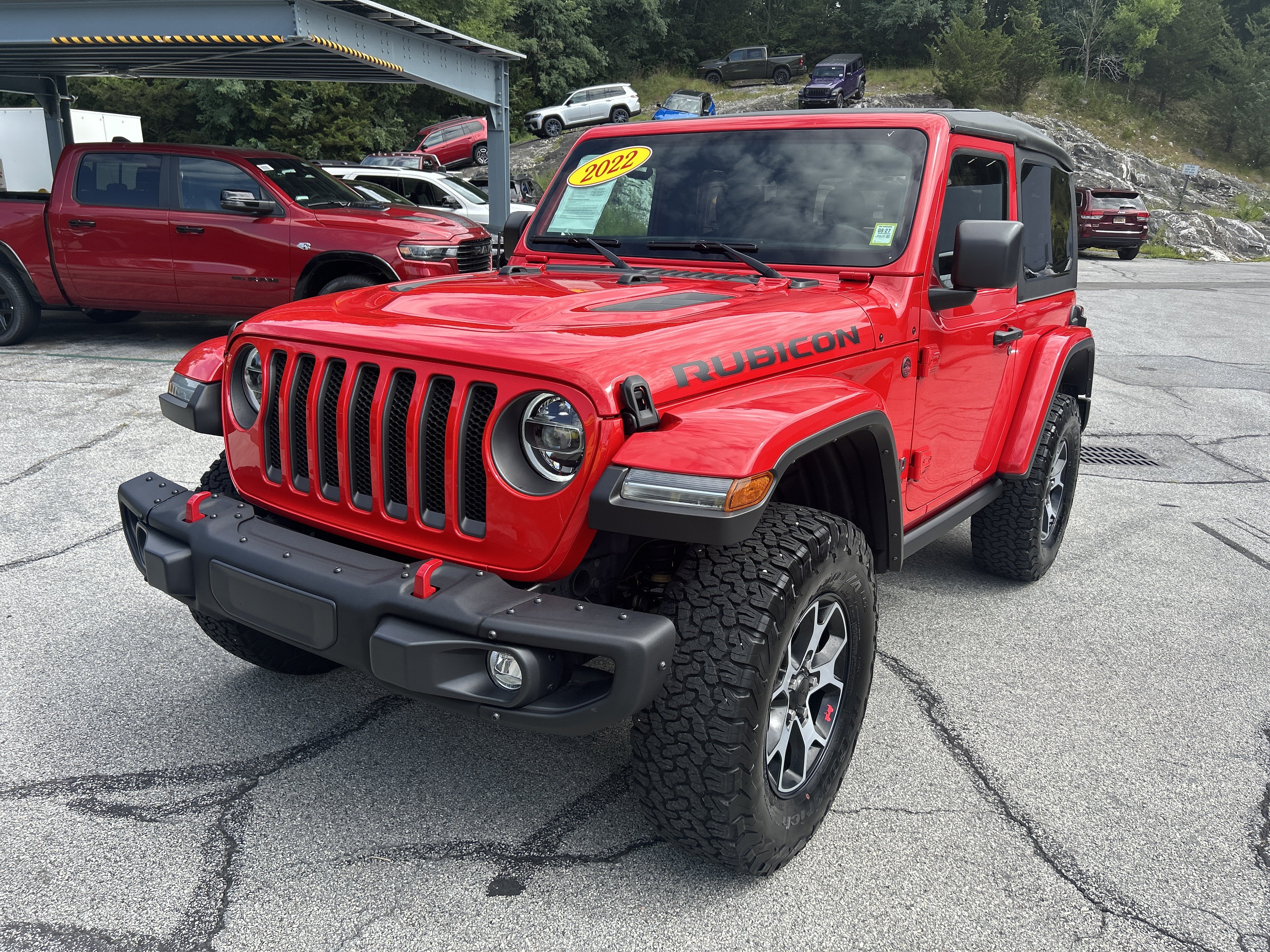 Certified 2022 Jeep Wrangler Rubicon w/ Steel Bumper Group AWD/4WD image 2